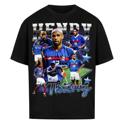 Thierry Henry (Icona francese) - Maglietta oversize