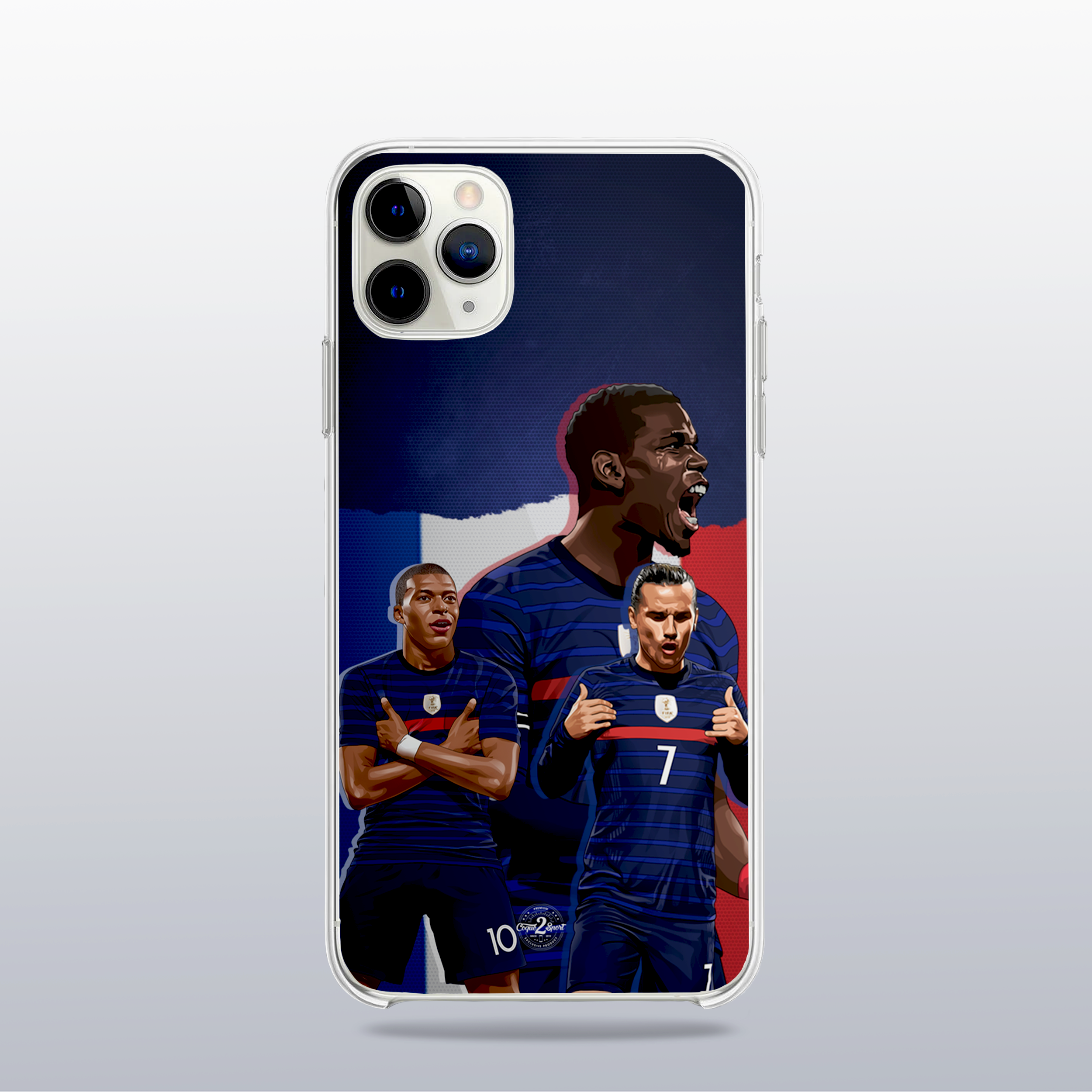 Coque de telephone - Coque2sport Kylian Mbappe pogba griezmann