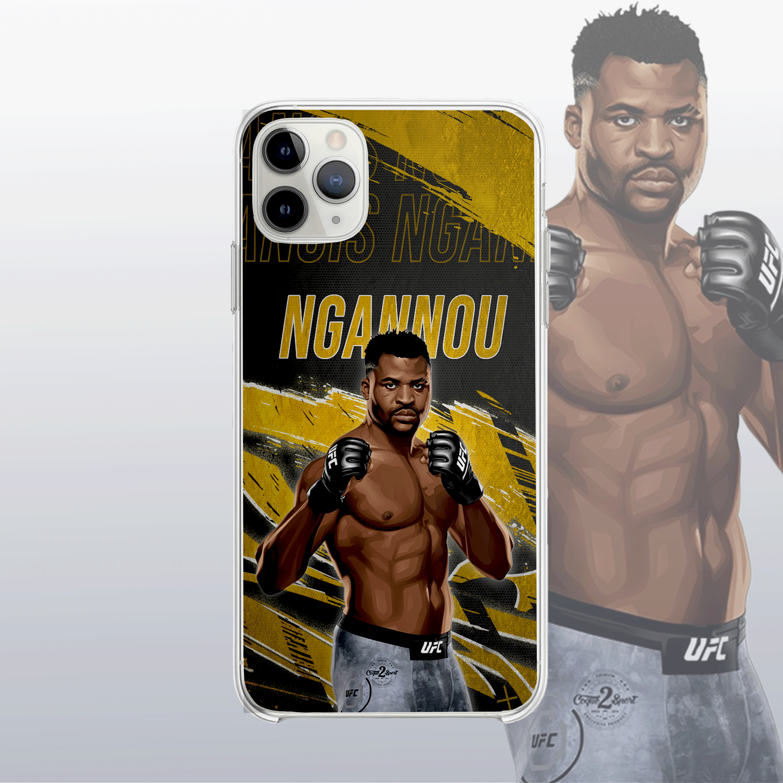Francis Ngannou - Coque de Téléphone