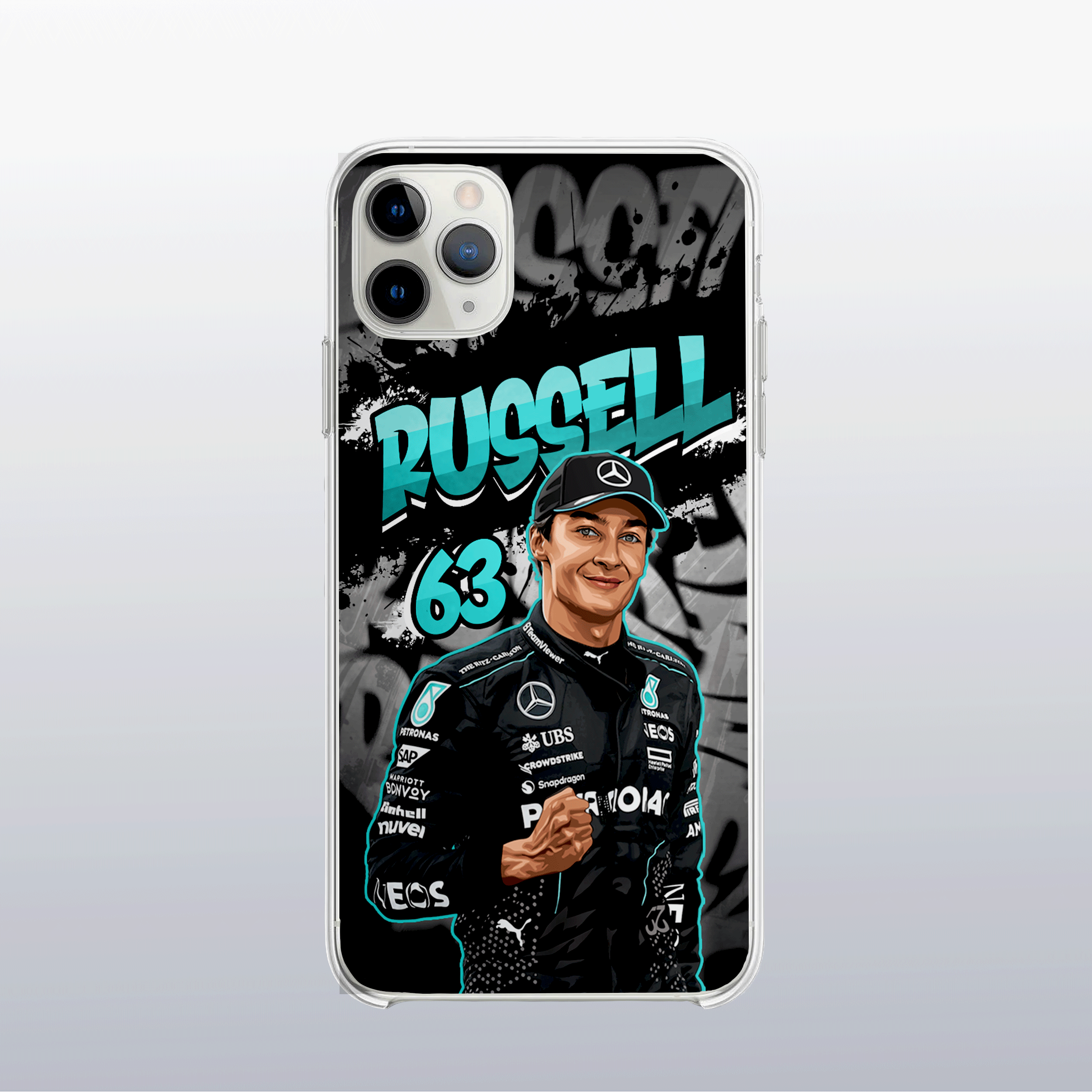 George Russell - Coque de Téléphone