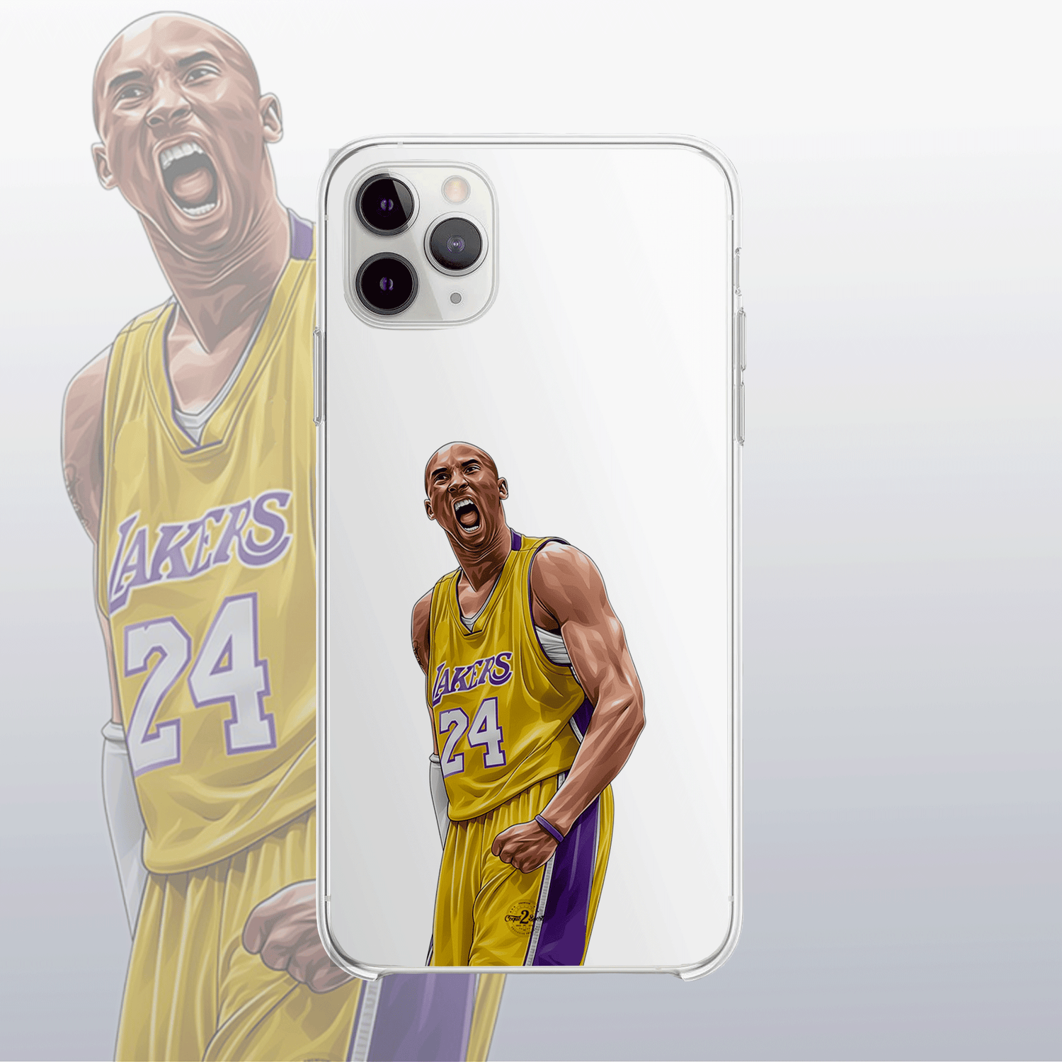 Coque téléphone Iphone Samsung Huawei Kobe Bryant Lakers