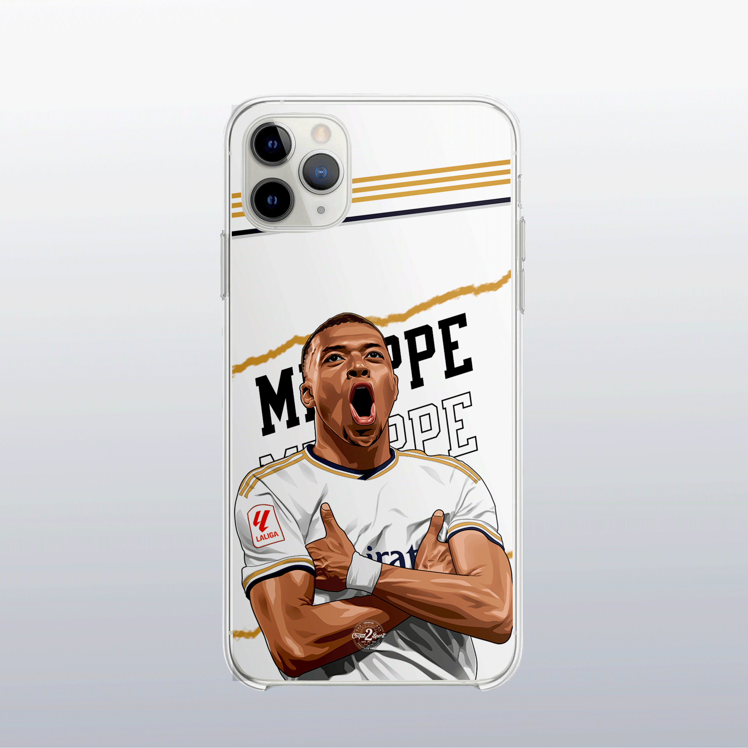 Coque de telephone - Coque2sport Kylian Mbappe real color