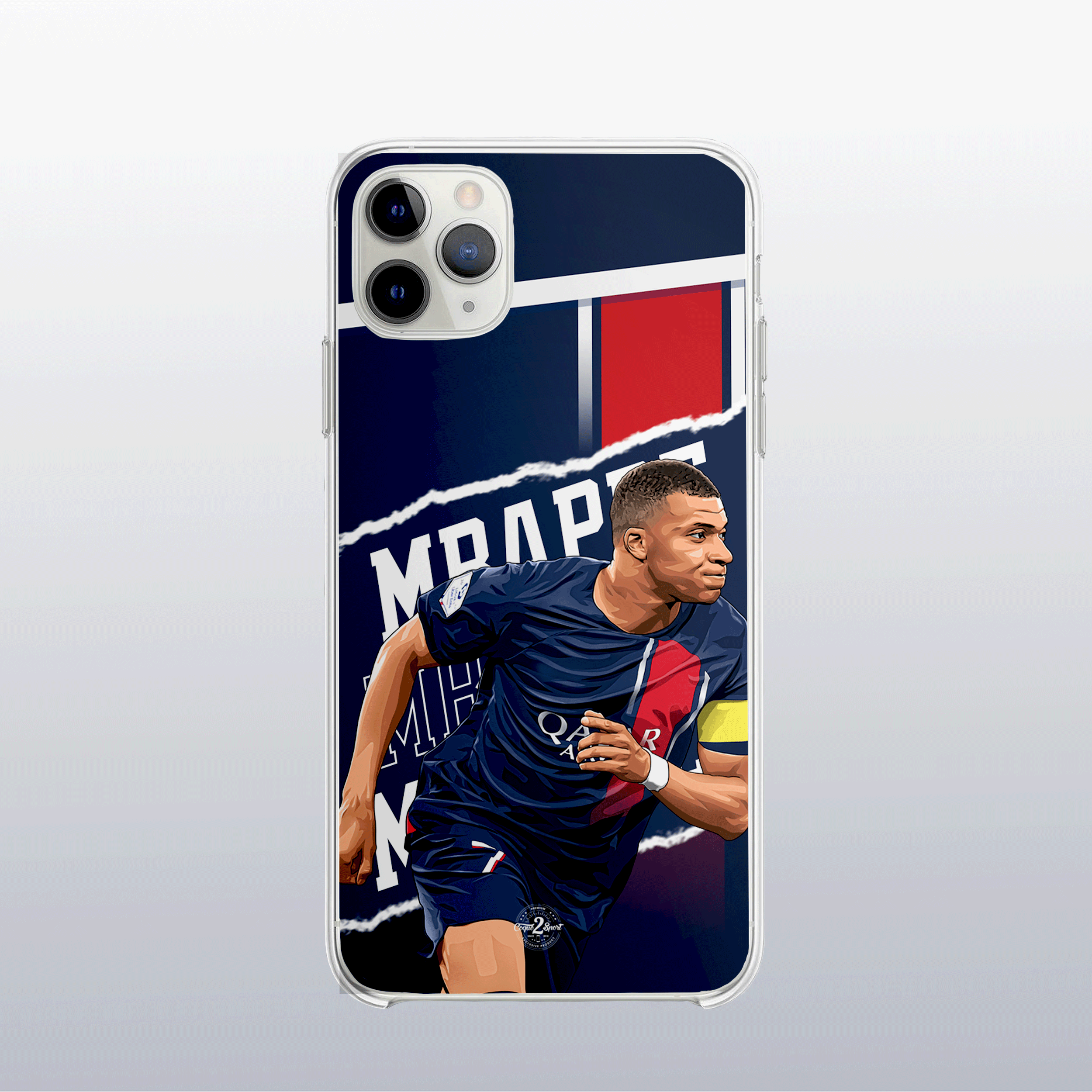 Coque de telephone - Coque2sport Kylian Mbappe psg color