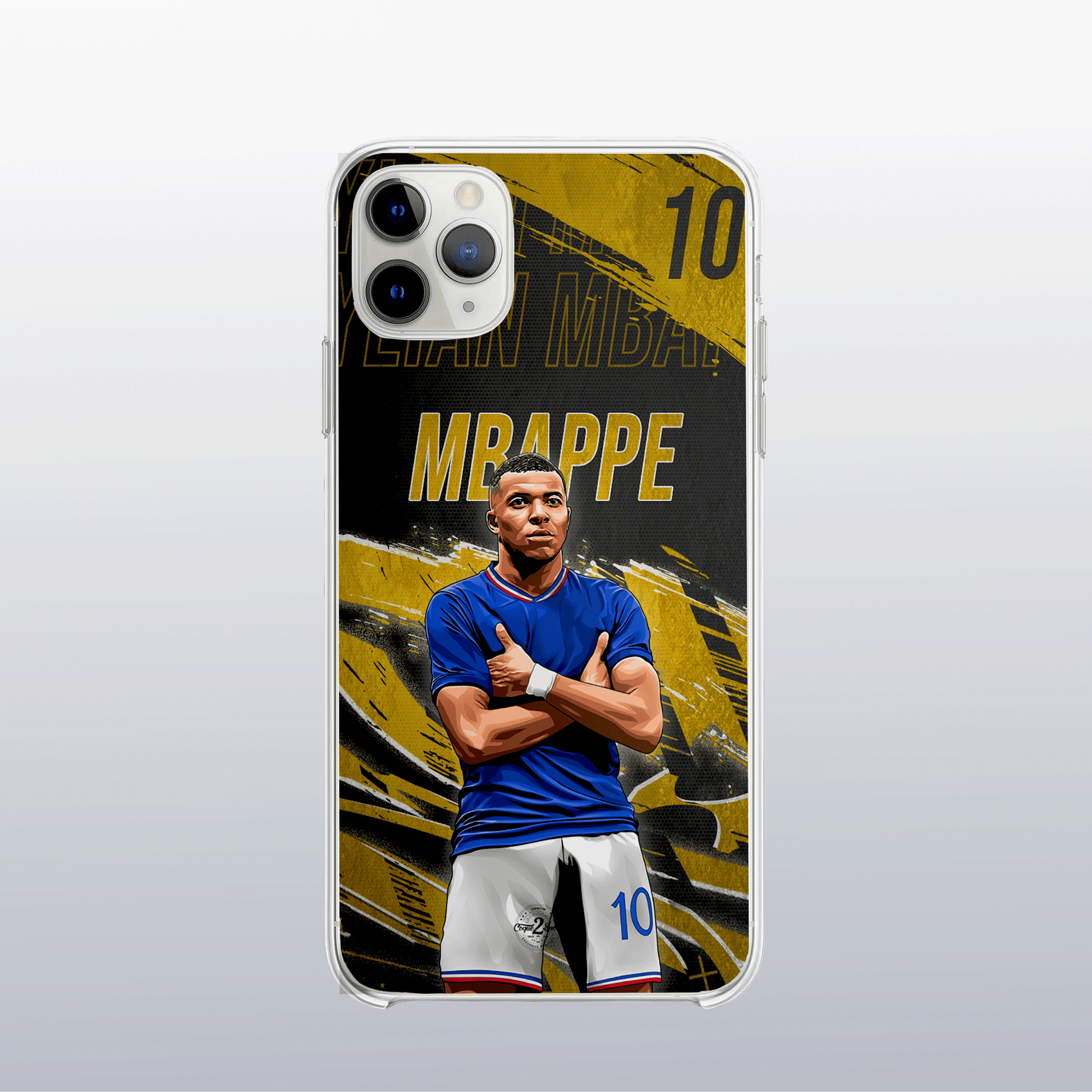 Coque de telephone -  Coque2sport Kylian Mbappe france gold
