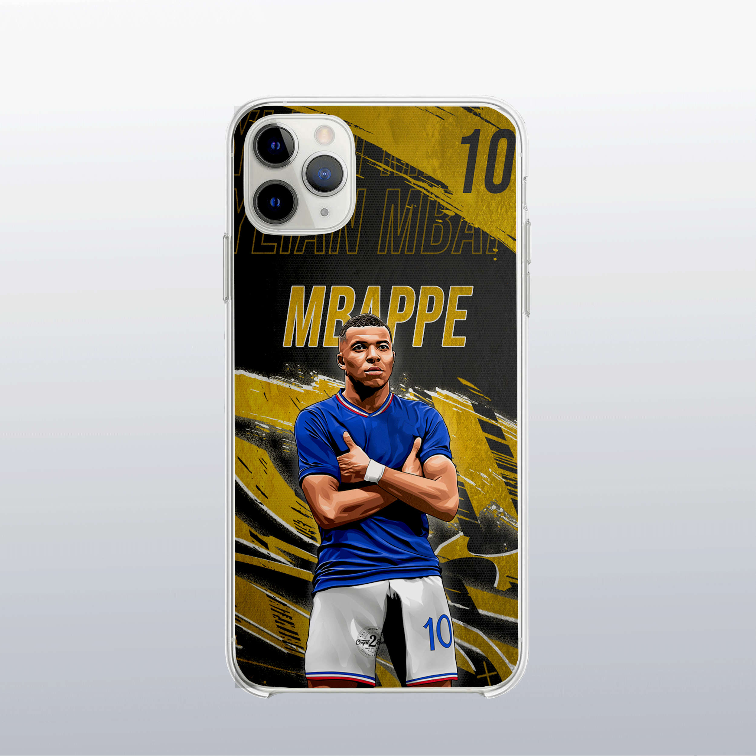 Coque de telephone -  Coque2sport Kylian Mbappe france gold