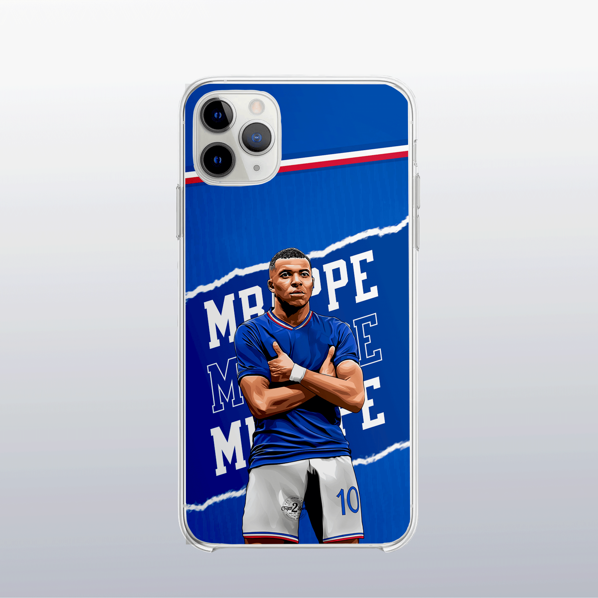 Coque de telephone -  Coque2sport Kylian Mbappe france color