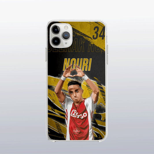 Coque de téléphone de Football Abdelhak Nouri Gold Édition