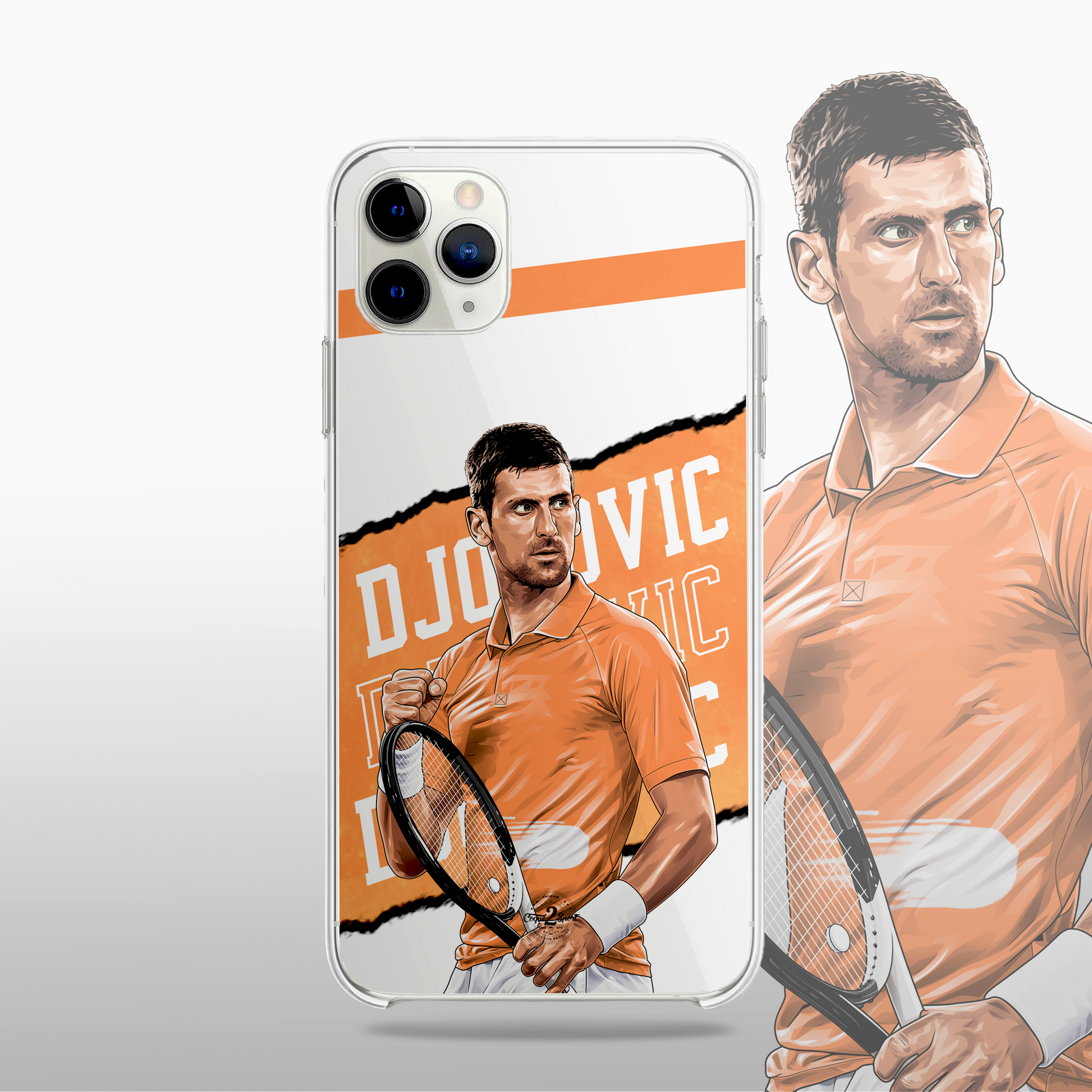 coque téléphone Iphone Huawei Samsung Novak Djokovic