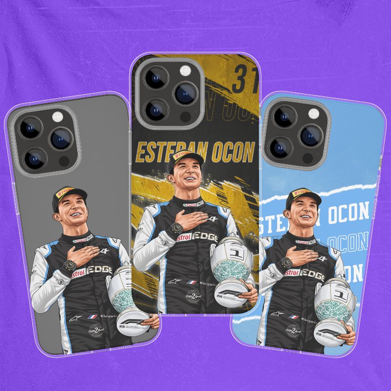 Esteban Ocon - Coque2Sport