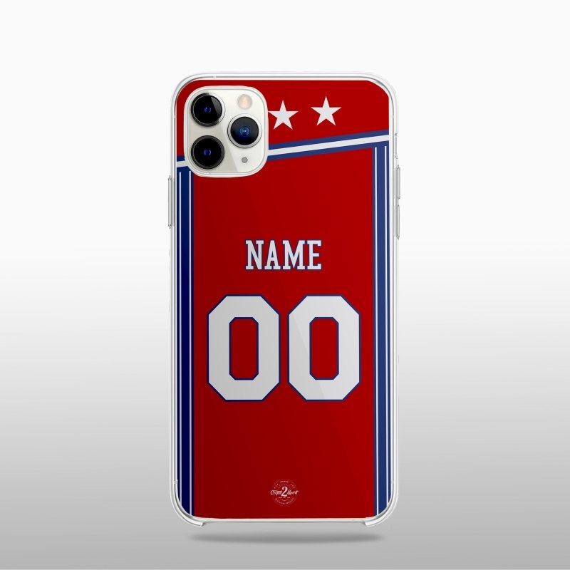 Coque NBA personnalisable Philadelphia 76ers – Maillot Statement Edition au style audacieux et dynamique.
